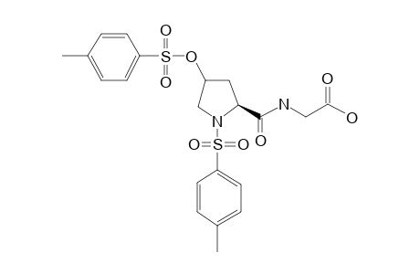 N,o-bis(Toluenesulfonyl)-4-hydroxy-L-prolylglycine