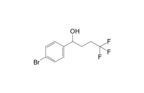 1-(4-bromophenyl)-4,4,4-trifluorobutan-1-ol