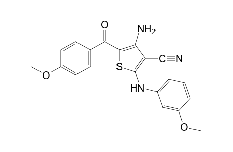 4-amino-2-(m-anisidino)-5-(p-anisoyl)-3-thiophenecarbonitrile