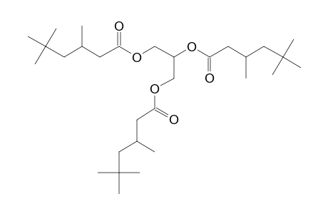 Hexanoic acid, 3,5,5-trimethyl-, 1,2,3-propanetriyl ester