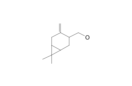 (7,7-dimethyl-4-methylene-3-bicyclo[4.1.0]heptanyl)methanol