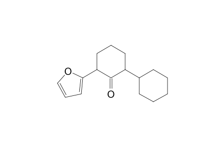 [1,1'-Bicyclohexyl]-2-one, 3-(2-furanyl)-