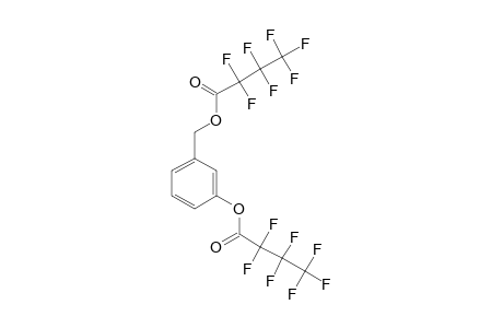 3-Hydroxybenzyl alcohol, bis(heptafluorobutyrate)