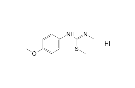 1,2-dimethyl-3-(p-methoxyphenyl)-2-thiopseudourea, monohydroiodide