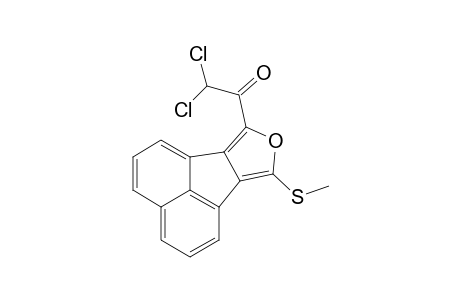 7-(DICHLOROACETYL)-9-(METHYLTHIO)-ACENAPHTHO-[1,2-C]-FURANE