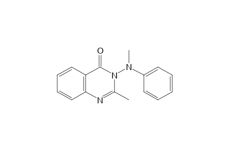 2-methyl-3-(N-methylanilino)-4(3H)-quinazolinone