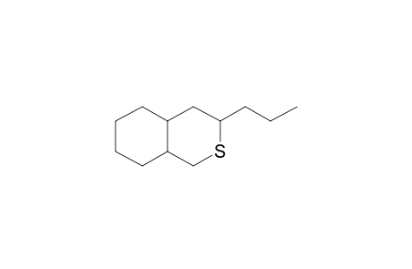 4-N-Propyl-3-thiabicyclo[4.4.0]decane