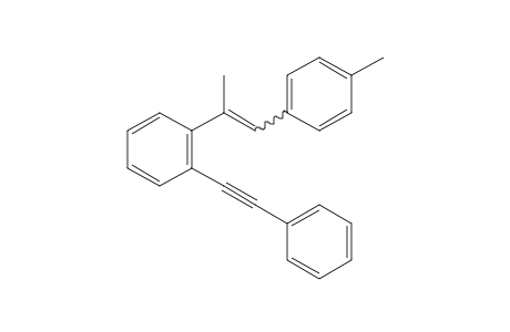 1-(Phenylethynyl)-2-(1-(p-tolyl)prop-1-en-2-yl)benzene