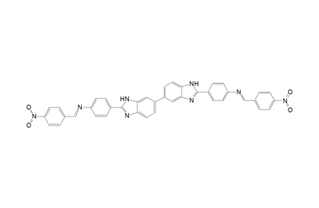 2,2'-Bis[4-(4-nitrobenzylideneamino)phenyl]-5,6'-bibenzimidazole