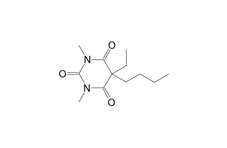 2,4,6(1H,3H,5H)-Pyrimidinetrione, 5-butyl-3-ethyl-1,3-dimethyl-