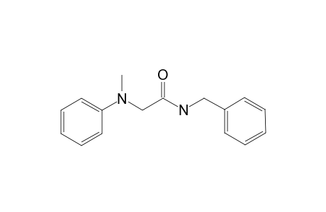 N-benzyl-2-(methyl(phenyl)amino)acetamide