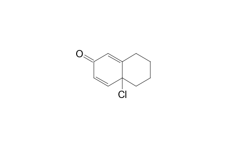 4A-CHLORO-5,6,7,8-TETRAHYDRONAPHTHALEN-2(4AH)-ONE