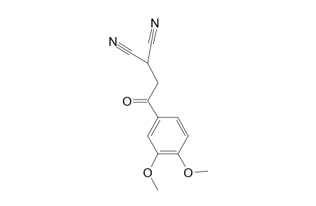 2-[2-(3,4-Dimethoxyphenyl)-2-oxoethyl]propanedinitrile