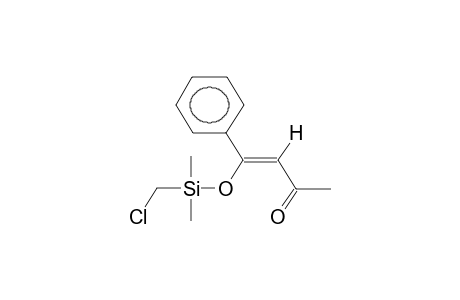 (Z)-4-[DIMETHYL(CHLOROMETHYL)SILOXY]-4-PHENYL-3-BUTEN-2-ONE