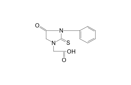 4-oxo-3-phenyl-2-thioxo-1-imidazolidineacetic acid