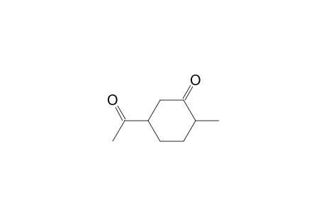 5-Acetyl-2-methyl-1-cyclohexanone