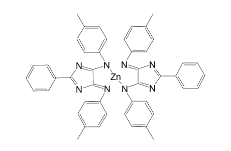 Bis[2-phenyl-4,5-bis(4-methylphenylamino)-1H-imidazole]zinc complex