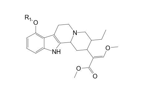 Mitracilliatine-M (9-O-demethyl- glucuronide)