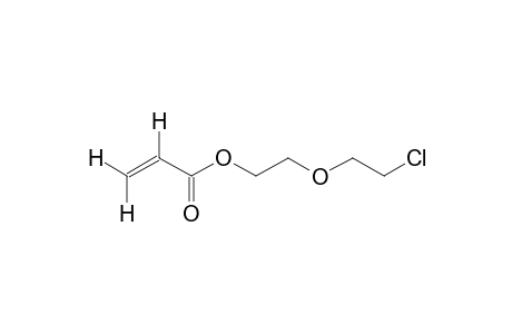 acrylic acid, 2-(2-chloroethoxy)ethyl ester