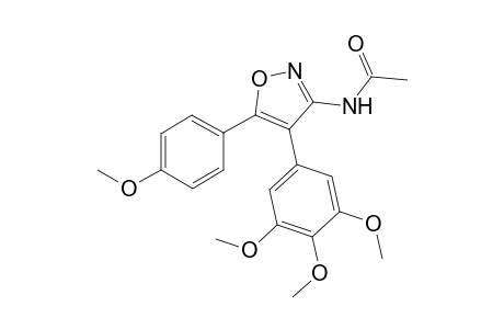 N-[5-(4-Methoxyphenyl)-4-(3,4,5-trimethoxyphenyl)-3- isoxazolyl]acetamide