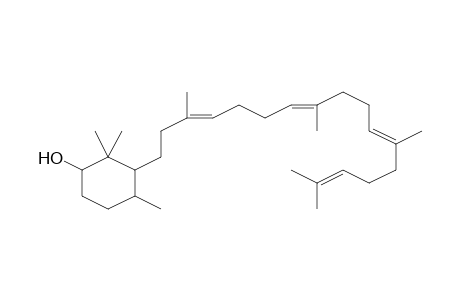 2,2,4-Trimethyl-3-(3,8,12,16-tetramethyl-heptadeca-3,7,11,15-tetraenyl)-cyclohexanol