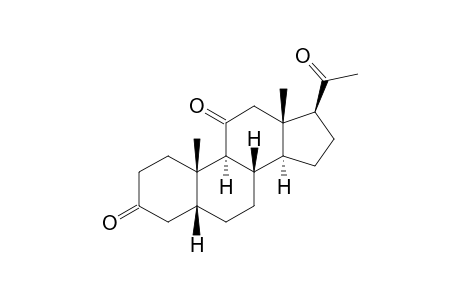 5β-Pregnan-3,11,20-trione
