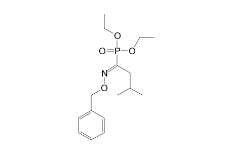 (E)-DIETHYL-1-BENZYLOXYIMINO-3-METHYLBUTYLPHOSPHONATE
