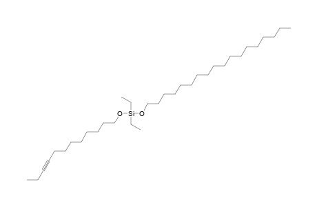 Silane, diethyl(dodec-9-ynyloxy)octadecyloxy-