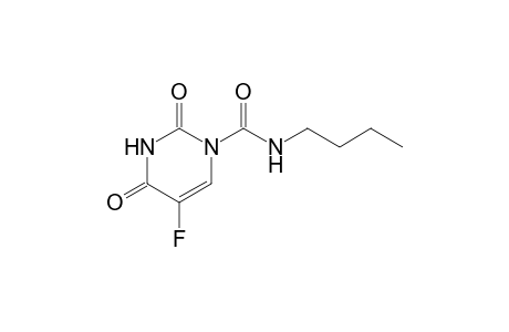 N-butyl-3,4-dihydro-2,4-dioxo-5-fluoro-1(2H)-pyrimidinecarboxamide