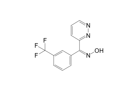 Z-3-Pyridazinyl(3-trifluoromethylphenyl)methanone oxime