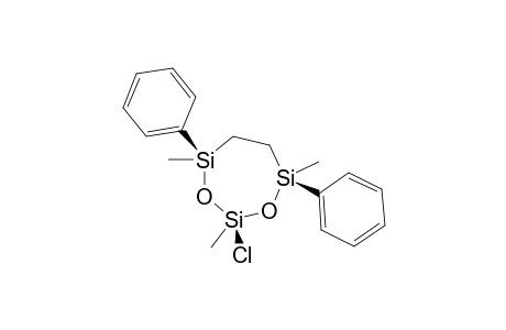 2-CHLORO-2,4,7-TRIMETHYL-4,7-DIPHENYL-1,3-DIOXA-2,4,7-TRISILACYCLOHEPTANE