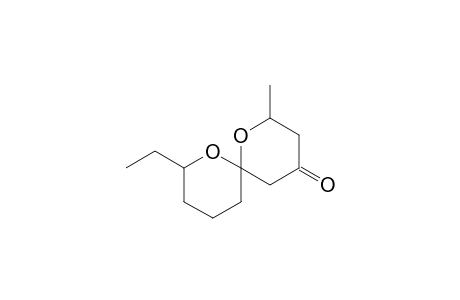 (2RS,6RS,8RS)-8-Ethyl-2-methyl-1,7-dioxaspiro[5.5]undecan-4-one