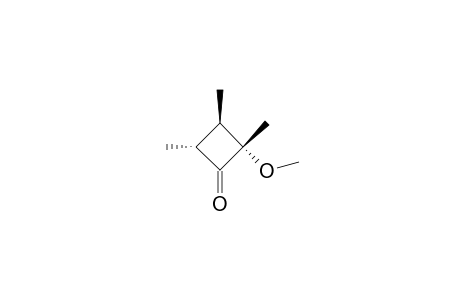 2-METHOXY-2,3,4-TRIMETHYLCYCLOBUTAN-1-ONE