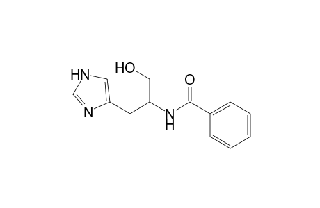 Benzamide, N-[1-hydroxymethyl-2-(1H-imidazol-4-yl)ethyl]-