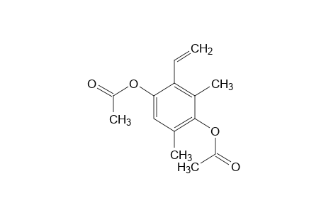 HYDROQUINONE, 2,6-DIMETHYL- 3-VINYL-, DIACETATE