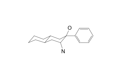 4(E)-Amino-3(E)-phenyl-trans-bicyclo[4.4.0]decan-3(A)-ol