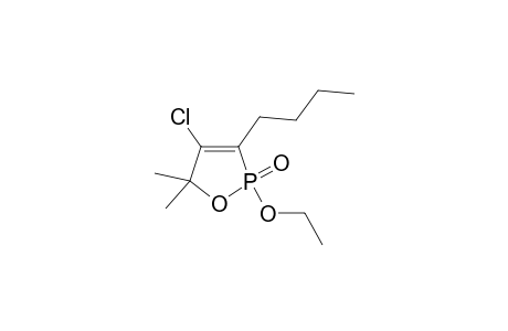 3-Butyl-4-chloro-2-ethoxy-2,5-dihydro-5,5-dimethyl-1,2-oxaphosphole 2-Oxide