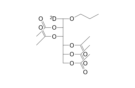 1,2,3,4,5-Penta-O-acetyl-6-O-propyl-d-mannitol