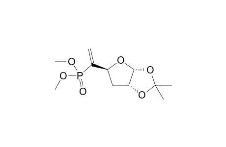 3,5,6-Trideoxy-5-dimethyloxyphosphinoyl-1,2-O-isopropylidene-.alpha.,D-erythro-hex-5-enofuranose