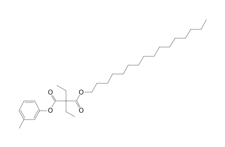 Diethylmalonic acid, hexadecyl 3-methylphenyl ester