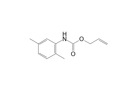 2,5-dimethylcarbanilic acid, allyl ester