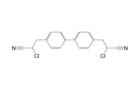 benzenepropanenitrile, alpha-chloro-4-[4-(2-chloro-2-cyanoethyl)phenyl]-