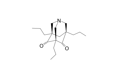 3,5,7-tri-N-Propyl-1-azaadamantan-4,6-dione