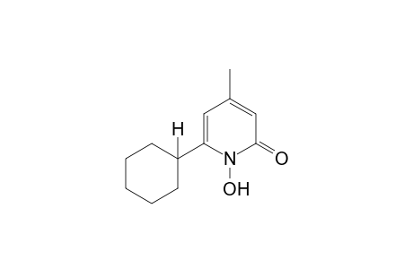 6-cyclohexyl-1-hydroxy-4-methyl-2(1H)-pyridone