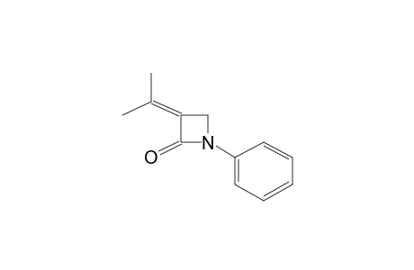 2-Azetidinone, 3-(1-methylethylidene)-1-phenyl-