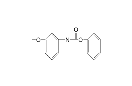 m-methoxycarbanilic acid, phenyl ester