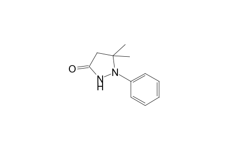 3-Pyrazolidinone, 5,5-dimethyl-1-phenyl-