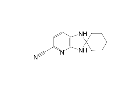 spiro[1,3-dihydroimidazo[4,5-e]pyridine-2,1'-cyclohexane]-5-carbonitrile