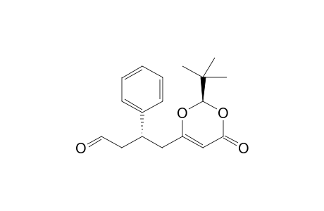 (2'R,3R)-4-(2'-tert-Butyl-4'-oxo-4'H-1',3'-dioxin-6-yl)-3-phenylbutyraldehyde