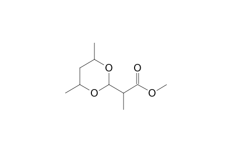 Methyl 2-(4,6-dimethyl-1,3-dioxan-2-yl)propanoate isomer